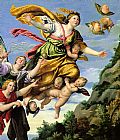 Unknown The Assumption of Mary Magdalene into Heaven Domenichino painting